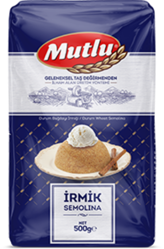 MUTLU MAKARNA İRMİK 500 GR resmi