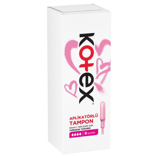 KOTEX APLİKATÖRLÜ TAMPON SUPER (8X16) resmi