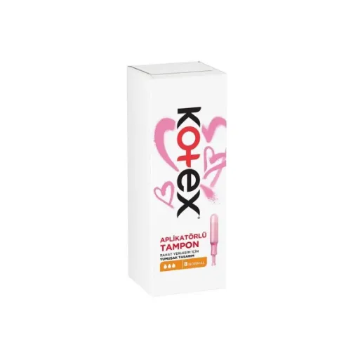 KOTEX APLİKATÖRLÜ TAMPON NORMAL (8X16) resmi